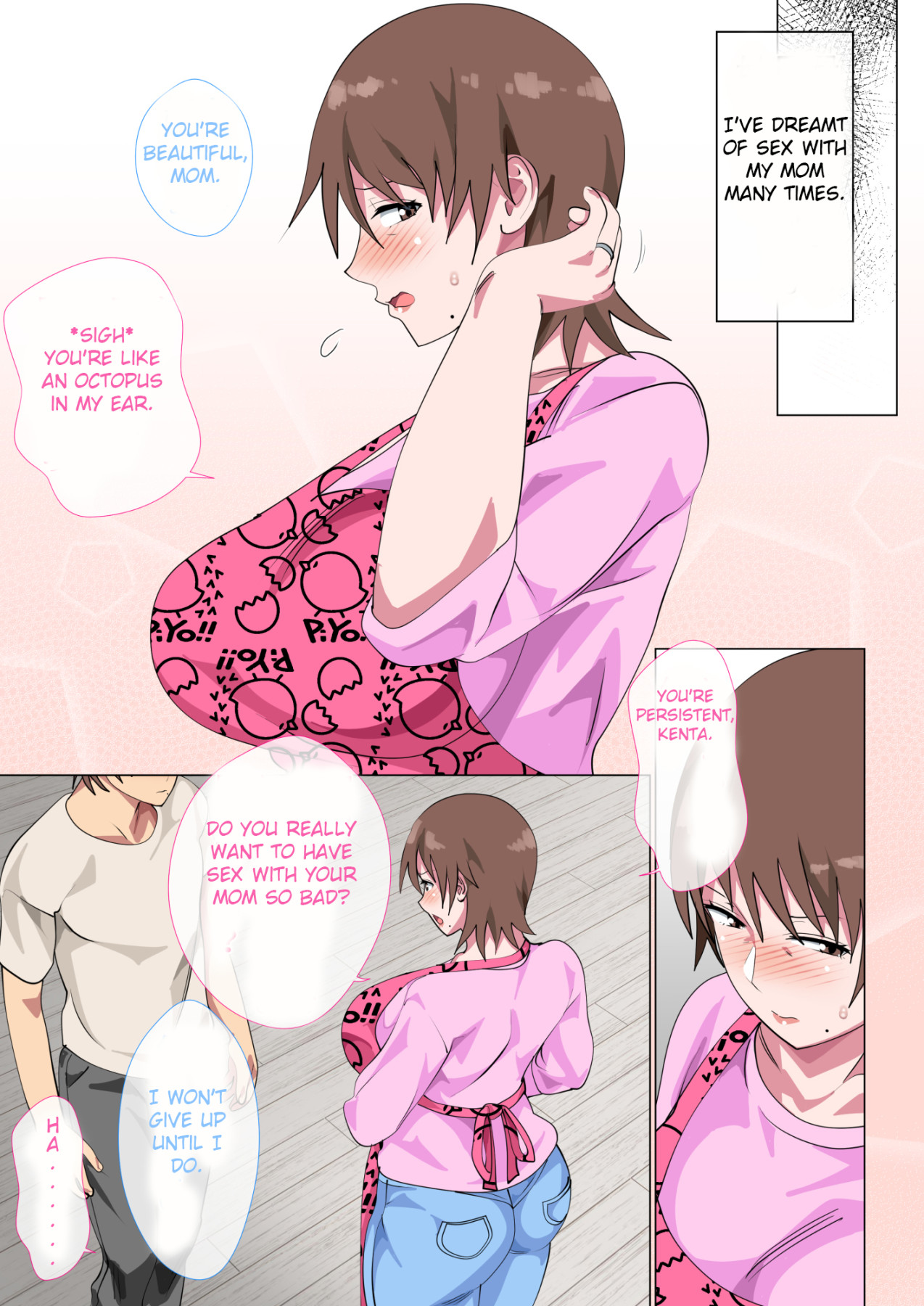 Hentai Manga Comic-The Mother Who Fell Over And Over For Her Son's Seduction-Read-24